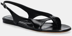 Proenza Schouler bőr szandál Slash - fekete Női 36