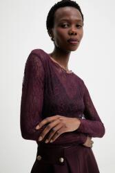 ANSWEAR felső - burgundia M