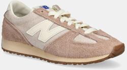 New Balance velúr sportcipő 471 - bézs Női 38 - answear - 29 690 Ft