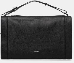 Coccinelle bőr táska ELINOR - fekete Univerzális méret - answear - 97 990 Ft