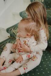 Konges Sløjd baba szett BASIC BODY/PANTS SET GOTS - bézs 80