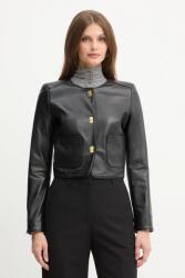 Elisabetta Franchi bőrdzseki - fekete 38