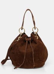 ANSWEAR Answear Lab velúr táska - barna Univerzális méret - answear - 25 990 Ft