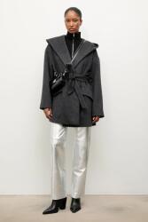 ANSWEAR gyapjúkabát - fekete XS - answear - 41 990 Ft