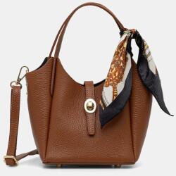 ANSWEAR bőr táska - barna Univerzális méret - answear - 35 990 Ft