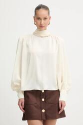 Bardot felső - bézs XL - answear - 43 990 Ft