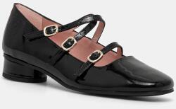 Pretty Ballerinas bőr balerina cipő Odette - fekete Női 38