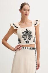 Hoss Intropia felső vászonkeverékkel - bézs XL