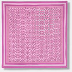 Coach selyem kendő - rózsaszín Univerzális méret