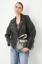 Medicine bőrdzseki - fekete XS