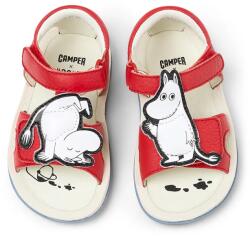 Camper gyerekszandál bőrből TWS FW by Moomin - piros 21