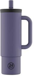24Bottles termosz bögre Straw 800ml Dusk - lila Univerzális méret