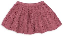 Konges Sløjd gyerek pamut szoknya CABBY SKIRT GOTS - rózsaszín 104