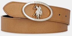 U. S. Polo Assn U. S. Polo Assn. bőr öv Marshall - barna 100