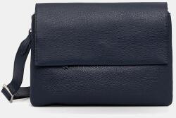 Gianni Chiarini bőr táska THREE - sötétkék Univerzális méret