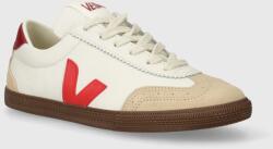 Veja bőr tornacipő Volley - fehér Női 36