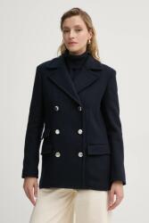 Theory gyapjú kabát - sötétkék L