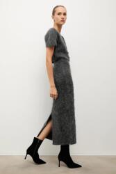 Answear. LAB velúr bokacsizma - fekete Női 40 - answear - 25 390 Ft