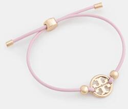 Tory Burch bőr karkötő Miller Slider - rózsaszín Univerzális méret