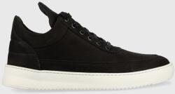 Filling Pieces velúr sportcipő Low Top Ripple - fekete Női 35