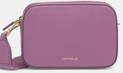 Coccinelle bőr táska - lila Univerzális méret - answear - 73 990 Ft