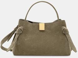 Yuzefi velúr táska GYOZA MINI - zöld Univerzális méret