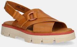 Sorel bőr szandál REIN CB CRISSCROSS - barna Női 40