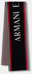Armani Exchange sál gyapjúkeverékből - sötétkék Univerzális méret