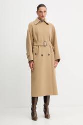 Max Mara gyapjúkabát CADINE - bézs 40