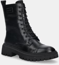 Goe bőr bakancs - fekete Női 38 - answear - 26 190 Ft