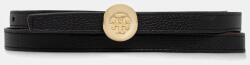Tory Burch kifordítható bőröv Romy Reversible - fekete S