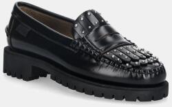 Weekend Max Mara bőr mokaszin Weekendanlug - fekete Női 40