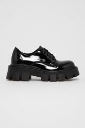 Altercore félcipő Deidra Vegan Black Patent - fekete Női 36