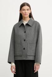 Marc O'Polo dzseki gyapjúkeverékből - szürke 38 - answear - 113 990 Ft