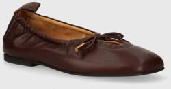 Alohas bőr balerina cipő Rosalind - barna Női 36