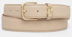 Coccinelle bőr öv - bézs M