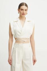 Simona Corsellini mellény - bézs 36 - answear - 67 990 Ft