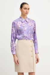 Luisa Spagnoli selyem ing Bagheria - lila S