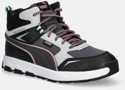 PUMA gyerek cipő Evolve Trail Club - fekete 39