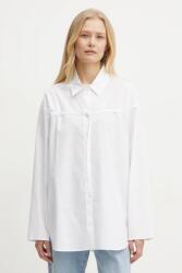 Patrizia Pepe pamut ing - fehér 38 - answear - 65 990 Ft