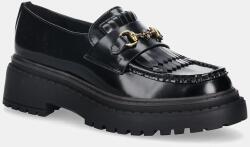 Steve Madden bőr mokaszin Anabeth - fekete Női 40