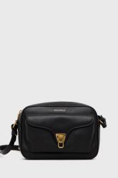 Coccinelle bőr táska - fekete Univerzális méret - answear - 108 990 Ft