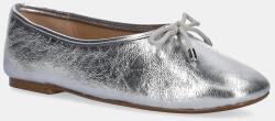 Aldo bőr balerina cipő JOSELIE - ezüst Női 38