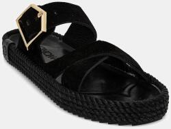 Bohonomad papucs velúrból Sevilla - fekete Női 37