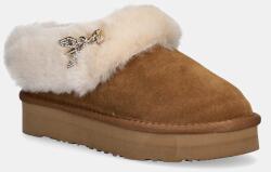 Patrizia Pepe gyerek hócipő velúrból - barna 35 - answear - 33 990 Ft