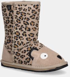 Emu Australia gyerek hócipő velúrból Cheetah - bézs 28