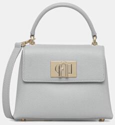 Furla bőr táska Mini Top Handle - szürke Univerzális méret