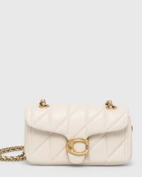 Coach bőr táska Tabby - bézs Univerzális méret - answear - 174 990 Ft