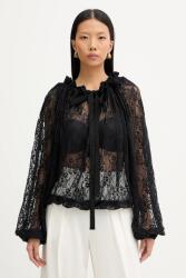 Patou felső - fekete S