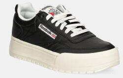 Reebok bőr sportcipő Club C Megacourt - fekete Női 40